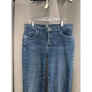 RIDERS by Lee Jeans 14P Blue Denim Stretch Mid Rise Straight Fit